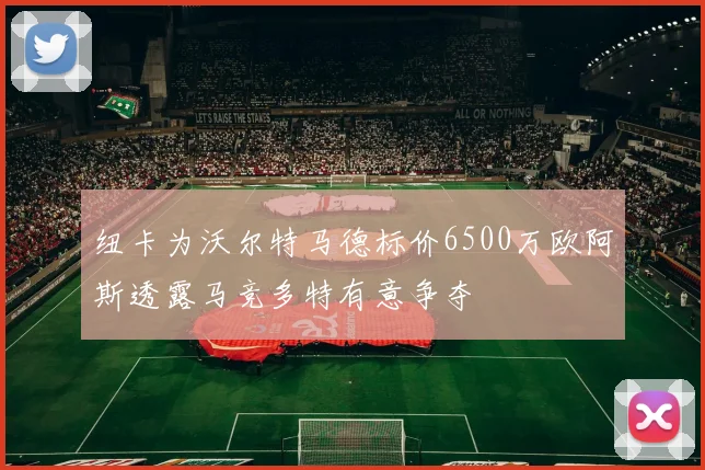 纽卡为沃尔特马德标价6500万欧阿斯透露马竞多特有意争夺